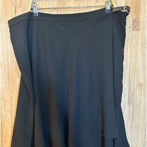 EUC LAUREN Ralph Lauren black wrap skirt, 18w